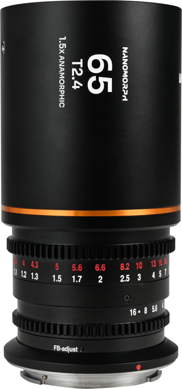 LAOWA Nanomorph 65mm T2.4 1.5X S35 (Amber) - Nikon Z