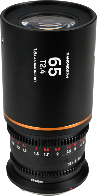LAOWA Nanomorph 65mm T2.4 1.5X S35 (Amber) - Nikon Z
