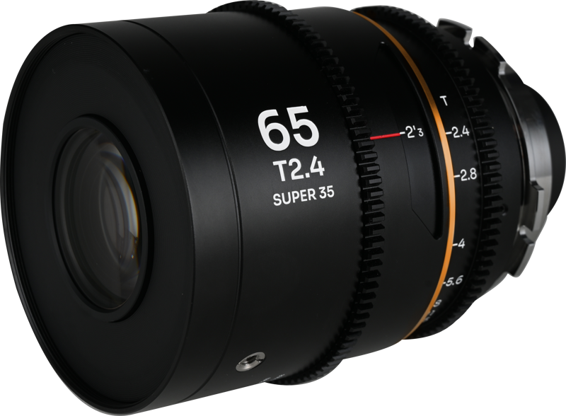 LAOWA Nanomorph 65mm T2.4 1.5X S35 (Amber) - Arri PL/Canon EF