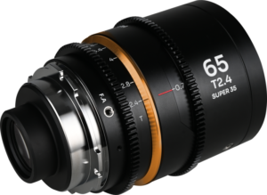 LAOWA Nanomorph 65mm T2.4 1.5X S35 (Amber) - Arri PL/Canon EF