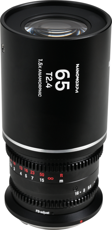 LAOWA Nanomorph 65mm T2.4 1.5X S35 (Silver) - Canon RF