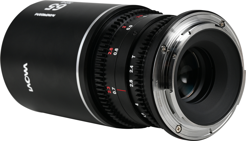 LAOWA Nanomorph 65mm T2.4 1.5X S35 (Silver) - Canon RF