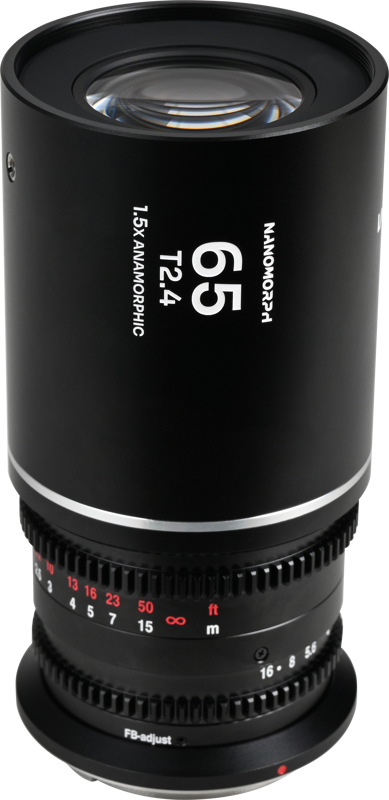 LAOWA Nanomorph 65mm T2.4 1.5X S35 (Silver) - Nikon Z