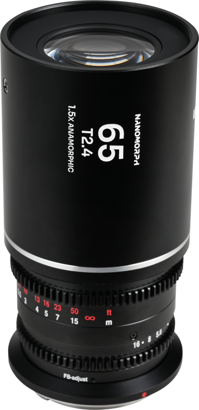 LAOWA Nanomorph 65mm T2.4 1.5X S35 (Silver) - Nikon Z