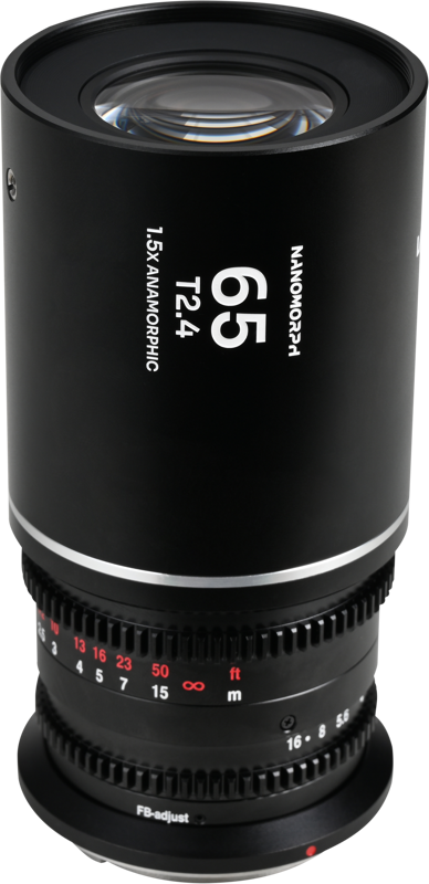 LAOWA Nanomorph 65mm T2.4 1.5X S35 (Silver) - DL