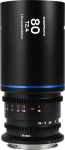 LAOWA Nanomorph 80mm T2.4 1.5X S35 (Blue) - Nikon Z
