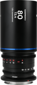LAOWA Nanomorph 80mm T2.4 1.5X S35 (Blue) - L Mount