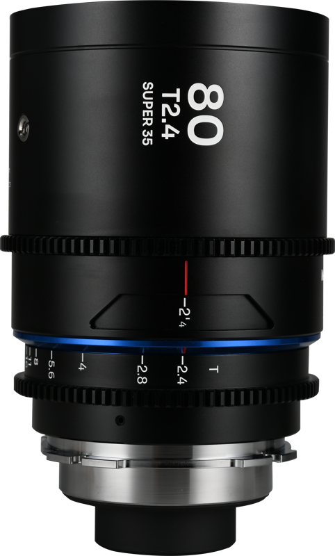 LAOWA Nanomorph 80mm T2.4 1.5X S35 (Blue) - Arri PL/Canon EF