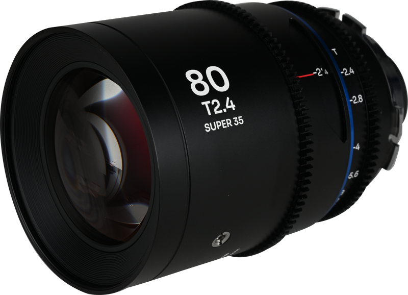 LAOWA Nanomorph 80mm T2.4 1.5X S35 (Blue) - Arri PL/Canon EF