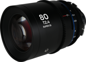 LAOWA Nanomorph 80mm T2.4 1.5X S35 (Blue) - Arri PL/Canon EF