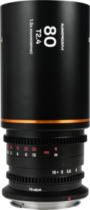 LAOWA Nanomorph 80mm T2.4 1.5X S35 (Amber) - Fuji X