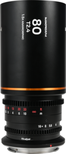 LAOWA Nanomorph 80mm T2.4 1.5X S35 (Amber) - Nikon Z