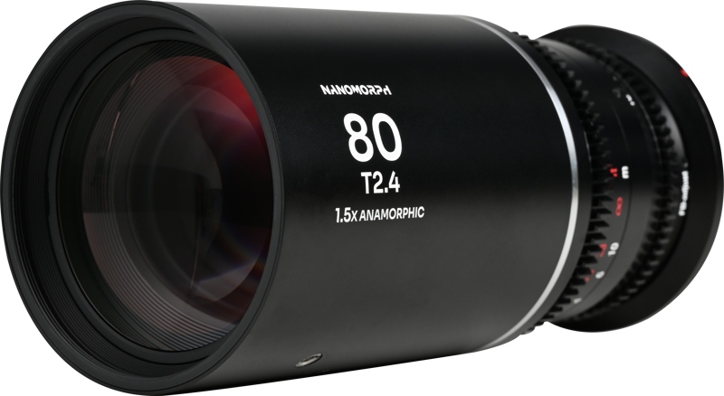 LAOWA Nanomorph 80mm T2.4 1.5X S35 (Silver) - Canon RF
