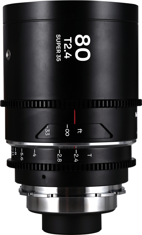 LAOWA Nanomorph 80mm T2.4 1.5X S35 (Silver) - Arri PL/Canon EF