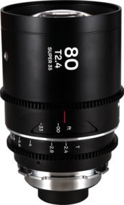 LAOWA Nanomorph 80mm T2.4 1.5X S35 (Silver) - Arri PL/Canon EF