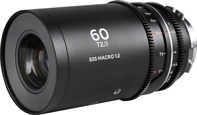 LAOWA Nanomorph 60mm T2.9 1.5X S35 Macro 1:2 (Silver) - Arri PL/Canon EF