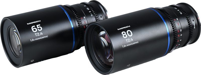 LAOWA Nanomorph S35 Prime 2-Lens Bundle (65mm,80mm) (Blue) - MFT