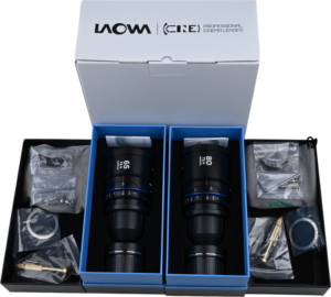LAOWA Nanomorph S35 Prime 2-Lens Bundle (65mm,80mm) (Blue) - Arri PL/Canon EF