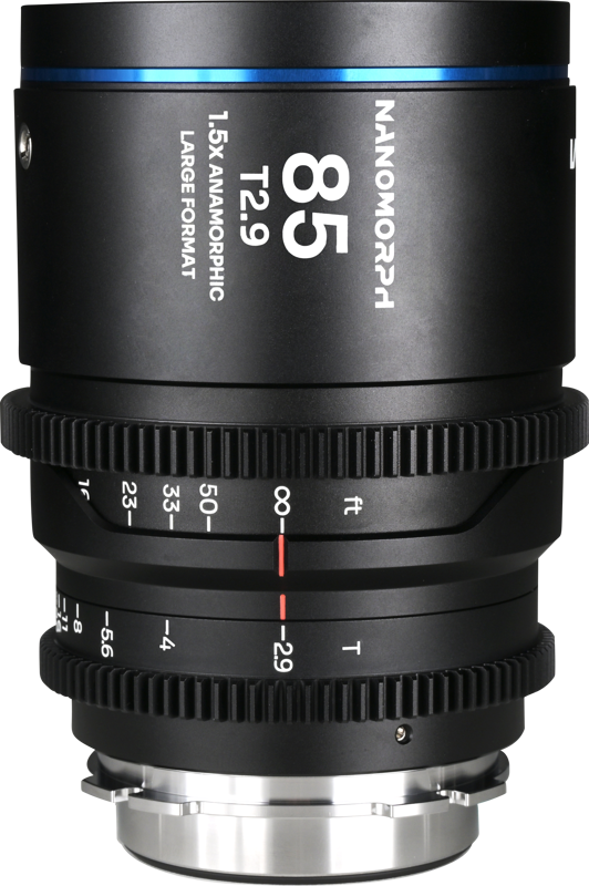 Laowa introduces the Nanomorph LF 85mm T2.9 1.5X anamorphic lens