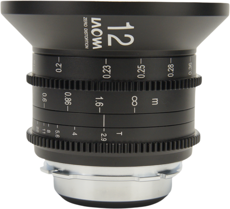 LAOWA 12mm T2.9 Zero-D Cine Lens - Arri PL