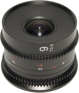 LAOWA 9mm T2.9 Zero-D Cine Lens - Canon RF