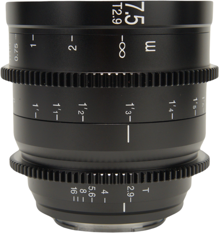 LAOWA 7.5mm T2.9 Zero-D S35 Cine Lens - Sony E