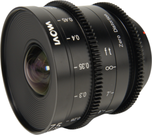 LAOWA 7.5mm T2.9 Zero-D S35 Cine Lens - Fuji X