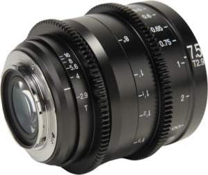 LAOWA 7.5mm T2.9 Zero-D S35 Cine Lens - Fuji X