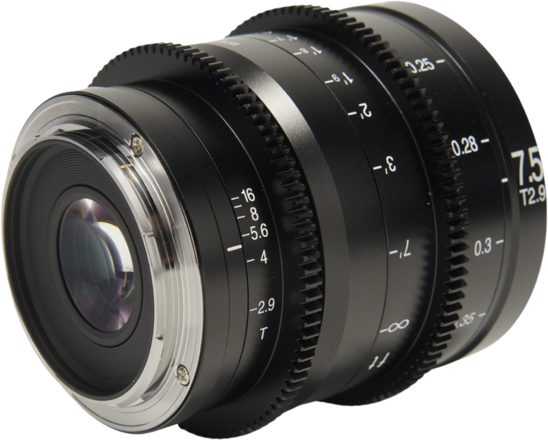 LAOWA 7.5mm T2.9 Zero-D S35 Cine Lens - Nikon Z