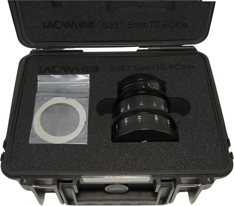 LAOWA 7.5mm T2.9 Zero-D S35 Cine Lens - Nikon Z