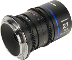 LAOWA Nanomorph 27mm T2.8 1.5X S35 (Blue) - Sony E