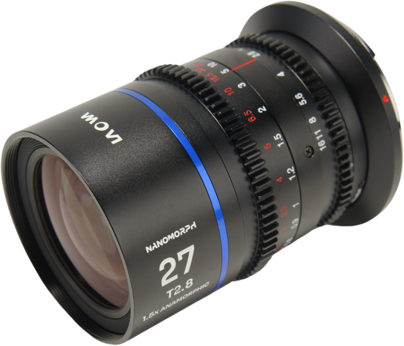 LAOWA Nanomorph 27mm T2.8 1.5X S35 (Blue) - Canon RF
