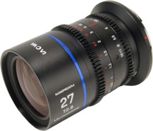 LAOWA Nanomorph 27mm T2.8 1.5X S35 (Blue) - Nikon Z