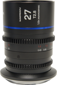 LAOWA Nanomorph 27mm T2.8 1.5X S35 (Blue) - DL