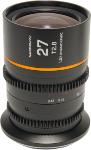 LAOWA Nanomorph 27mm T2.8 1.5X S35 (Amber) - Sony E