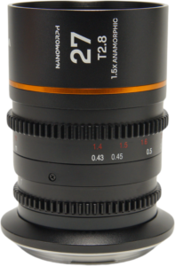 LAOWA Nanomorph 27mm T2.8 1.5X S35 (Amber) - Canon RF