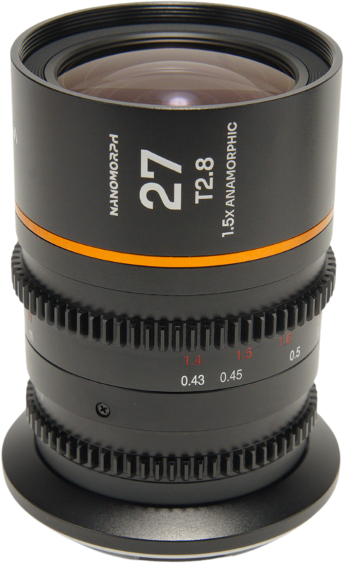 LAOWA Nanomorph 27mm T2.8 1.5X S35 (Amber) - Canon RF