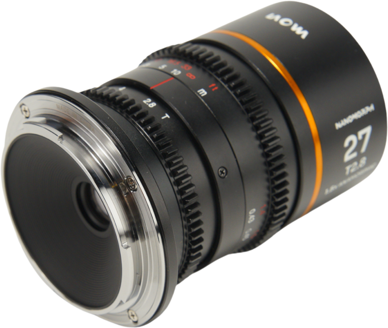 LAOWA Nanomorph 27mm T2.8 1.5X S35 (Amber) - Canon RF