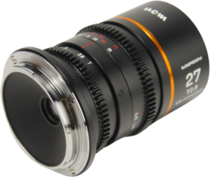 LAOWA Nanomorph 27mm T2.8 1.5X S35 (Amber) - L Mount