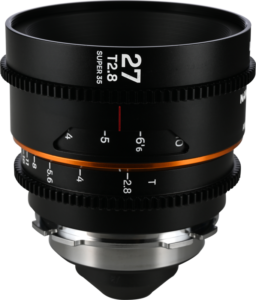 LAOWA Nanomorph 27mm T2.8 1.5X S35 (Amber) - Arri PL/Canon EF