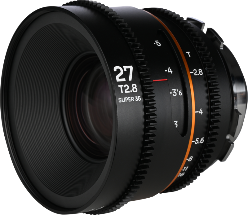 LAOWA Nanomorph 27mm T2.8 1.5X S35 (Amber) - Arri PL/Canon EF