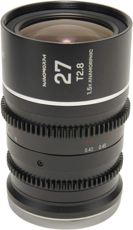 LAOWA Nanomorph 27mm T2.8 1.5X S35 (Silver) - Sony E