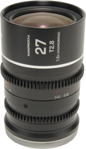 LAOWA Nanomorph 27mm T2.8 1.5X S35 (Silver) - Canon RF