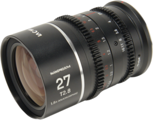 LAOWA Nanomorph 27mm T2.8 1.5X S35 (Silver) - Canon RF