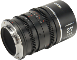 LAOWA Nanomorph 27mm T2.8 1.5X S35 (Silver) - Canon RF