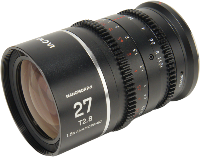 LAOWA Nanomorph 27mm T2.8 1.5X S35 (Silver) - Nikon Z