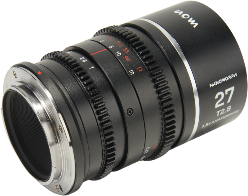 LAOWA Nanomorph 27mm T2.8 1.5X S35 (Silver) - Nikon Z