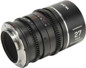 LAOWA Nanomorph 27mm T2.8 1.5X S35 (Silver) - MFT