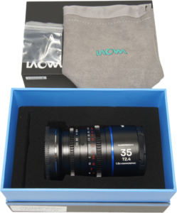 LAOWA Nanomorph 35mm T2.4 1.5X S35 (Blue) - Sony E