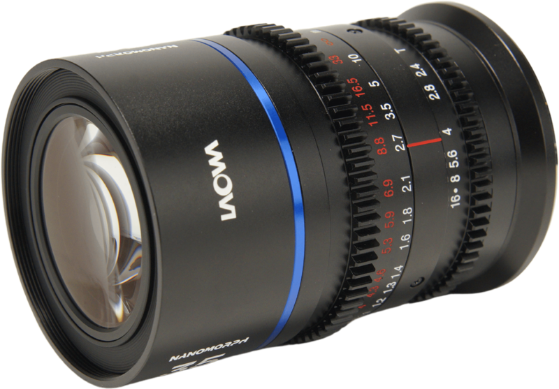 LAOWA Nanomorph 35mm T2.4 1.5X S35 (Blue) - L Mount